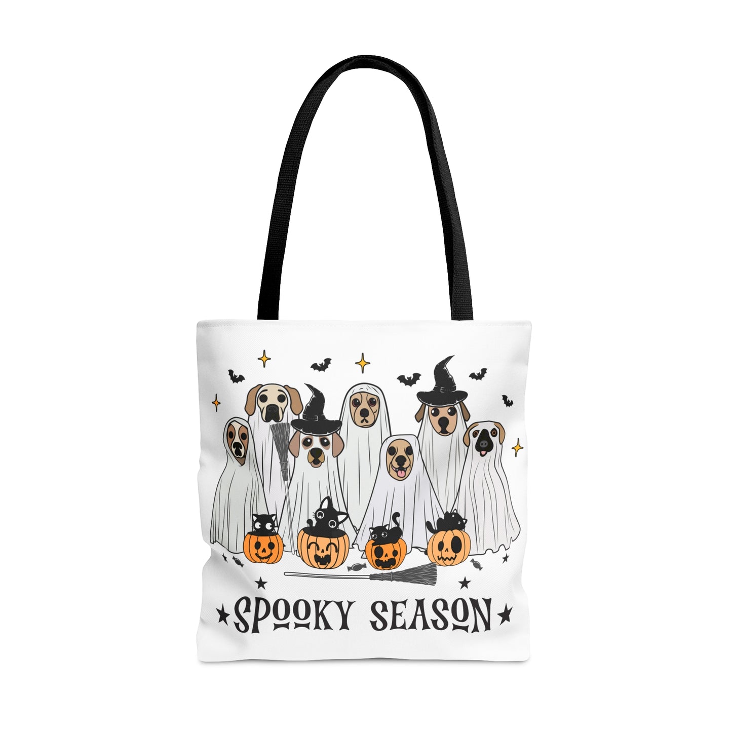 Spooky Season Dog Tote Bag