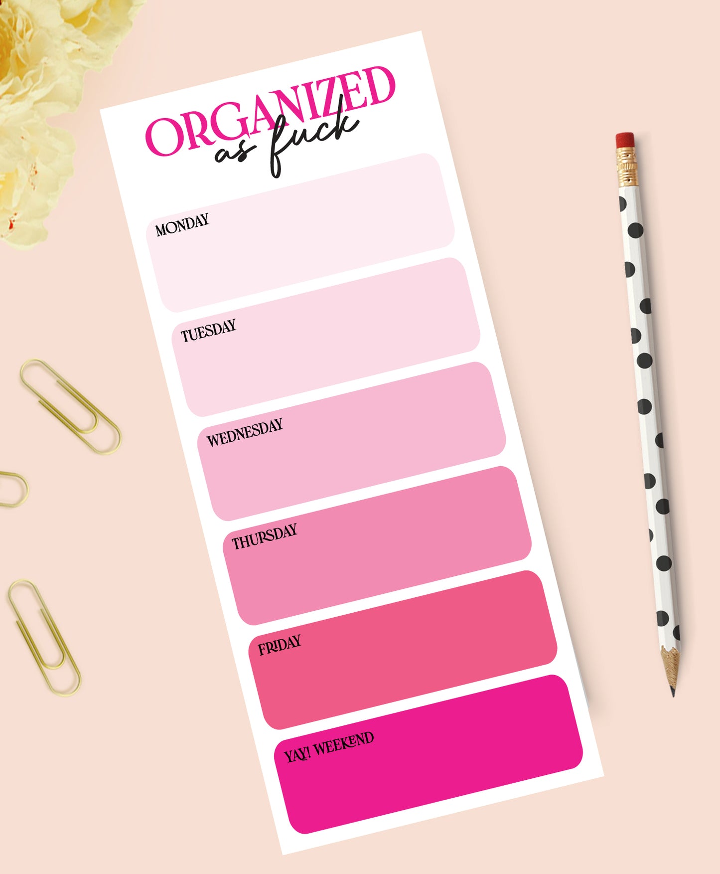 Organized as F*uck Notepad