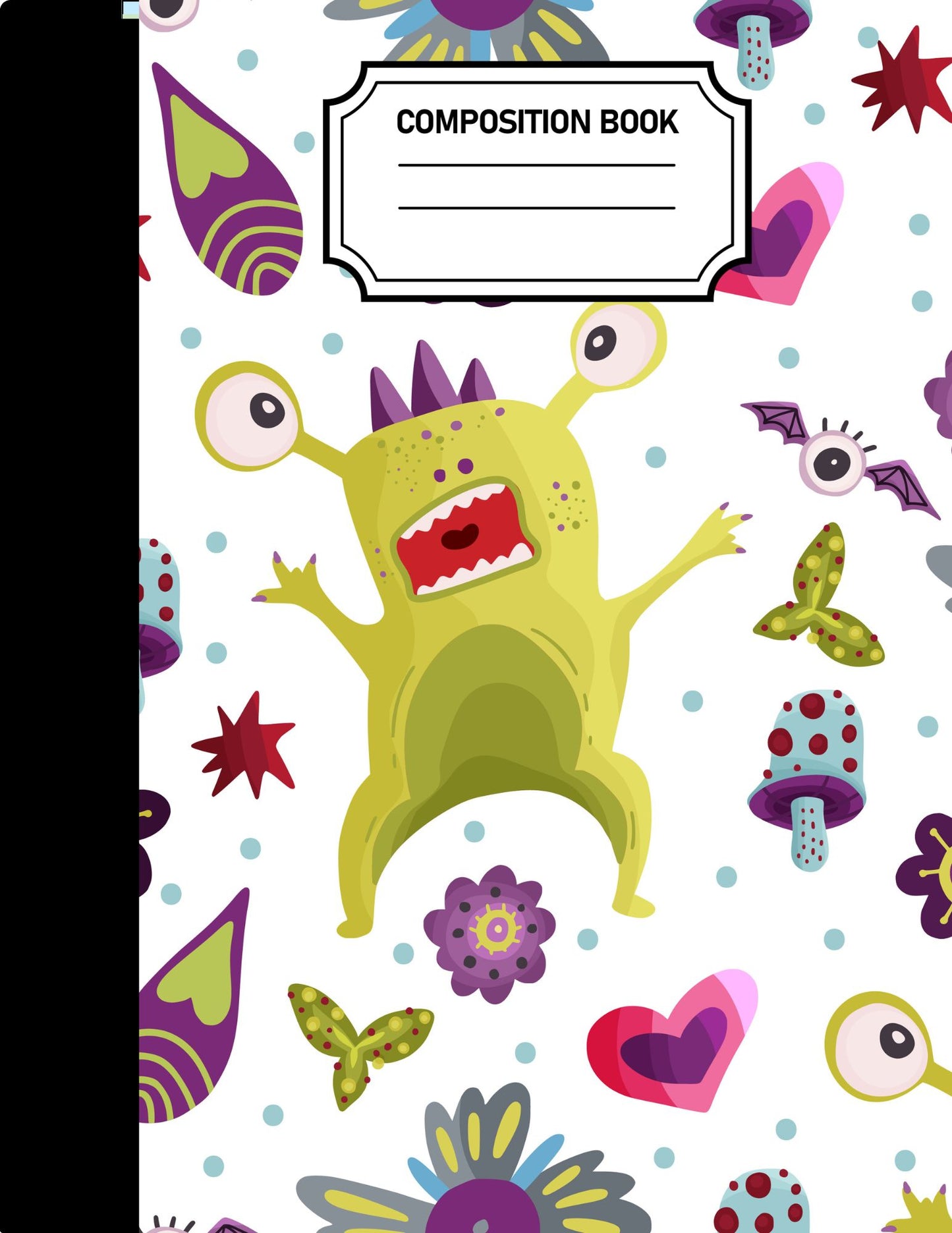 Monster Composition Notebook - Customized
