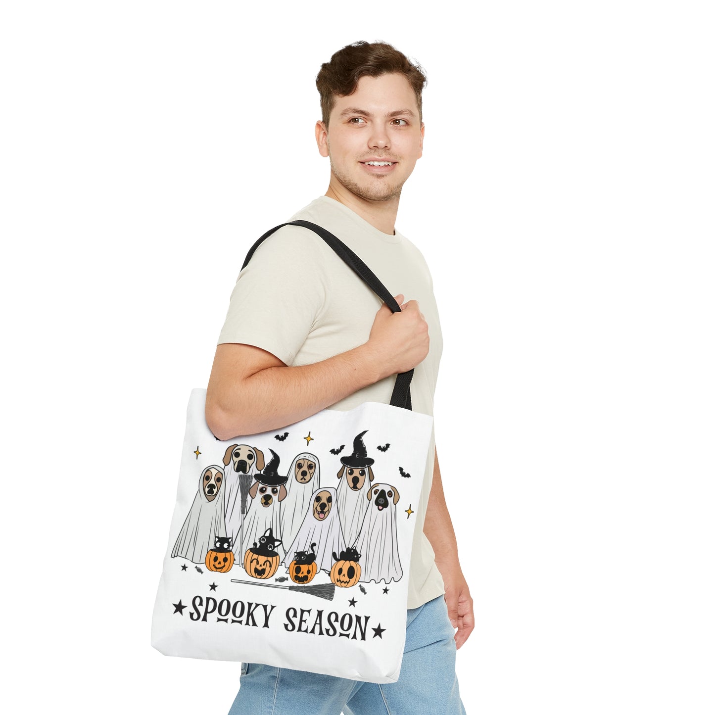 Spooky Season Dog Tote Bag
