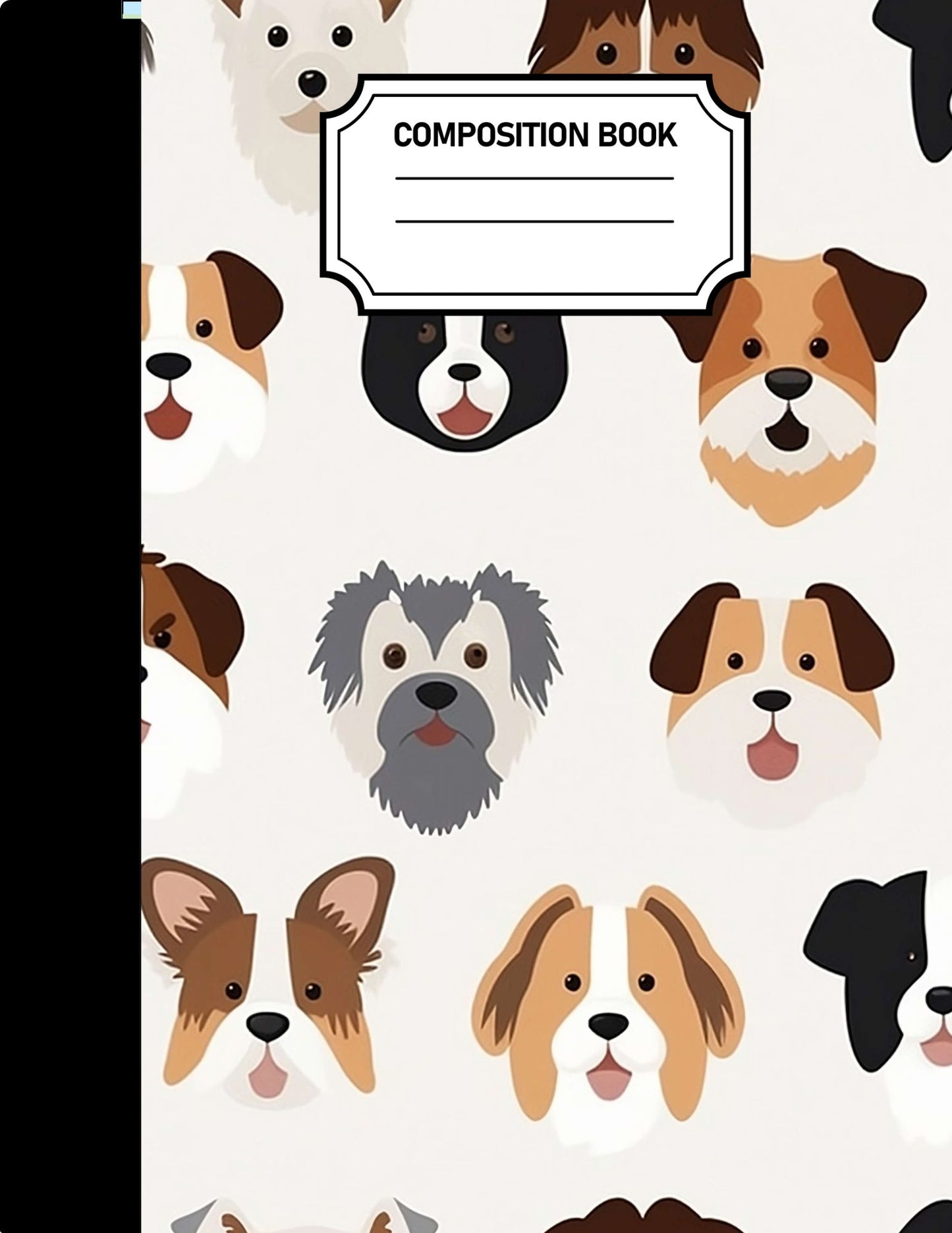 Dog Composition Notebook - Customized