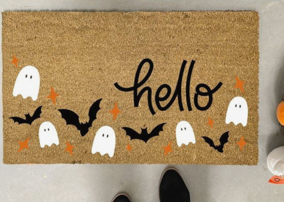 Sept 7th Halloween Door Mat Events