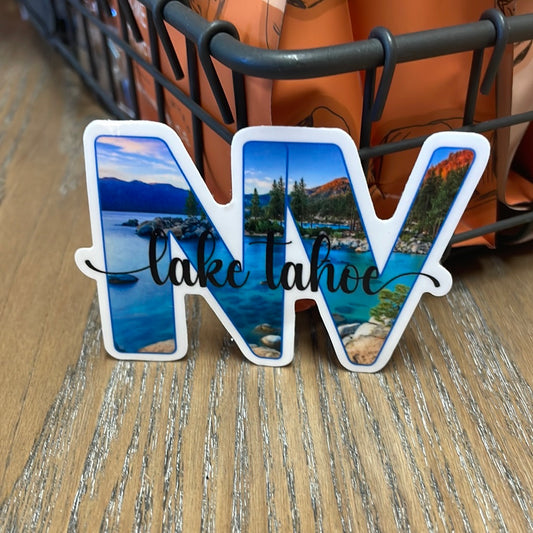 Nevada Lake Tahoe Sticker