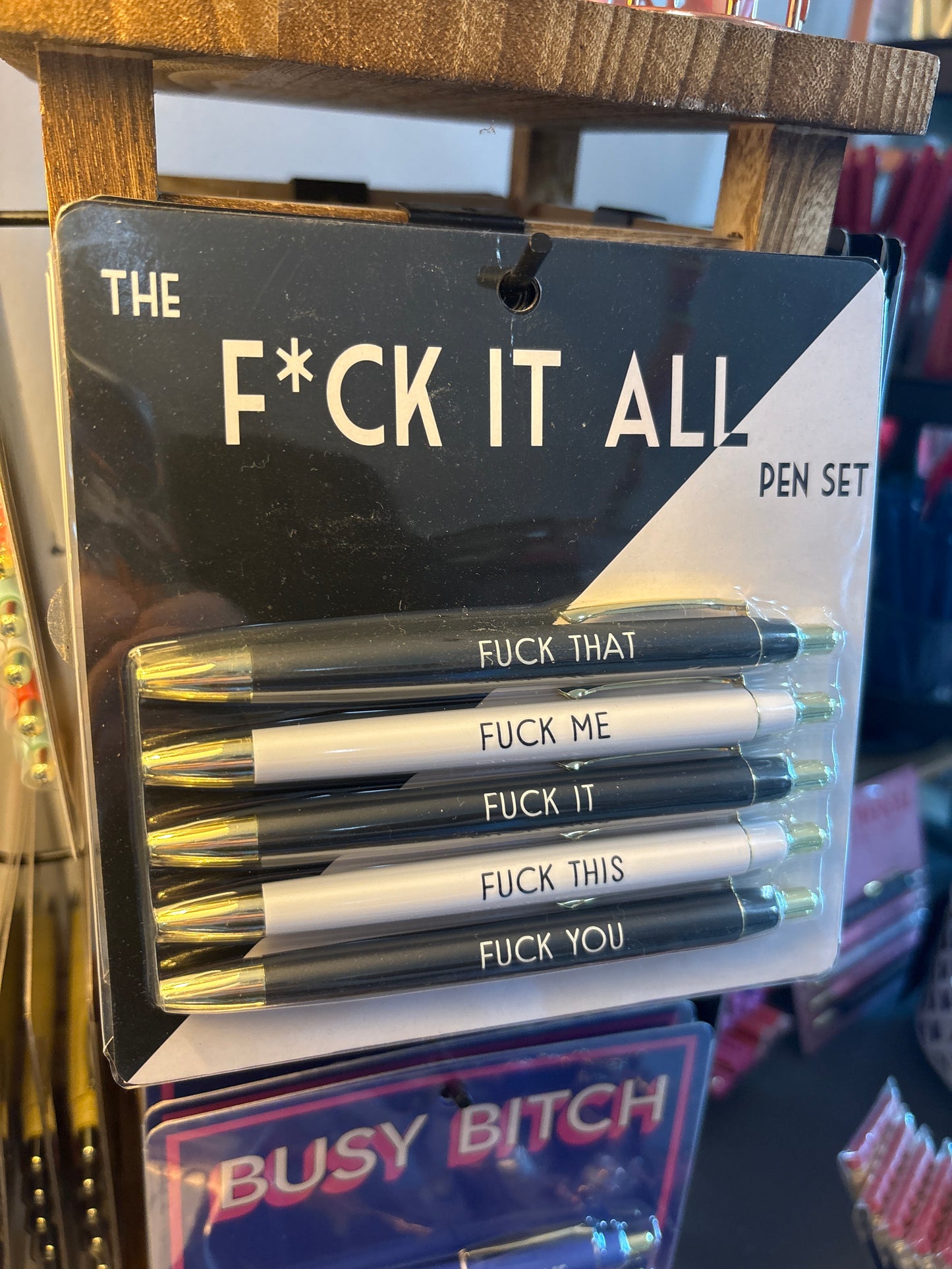 F*ck it all pen set