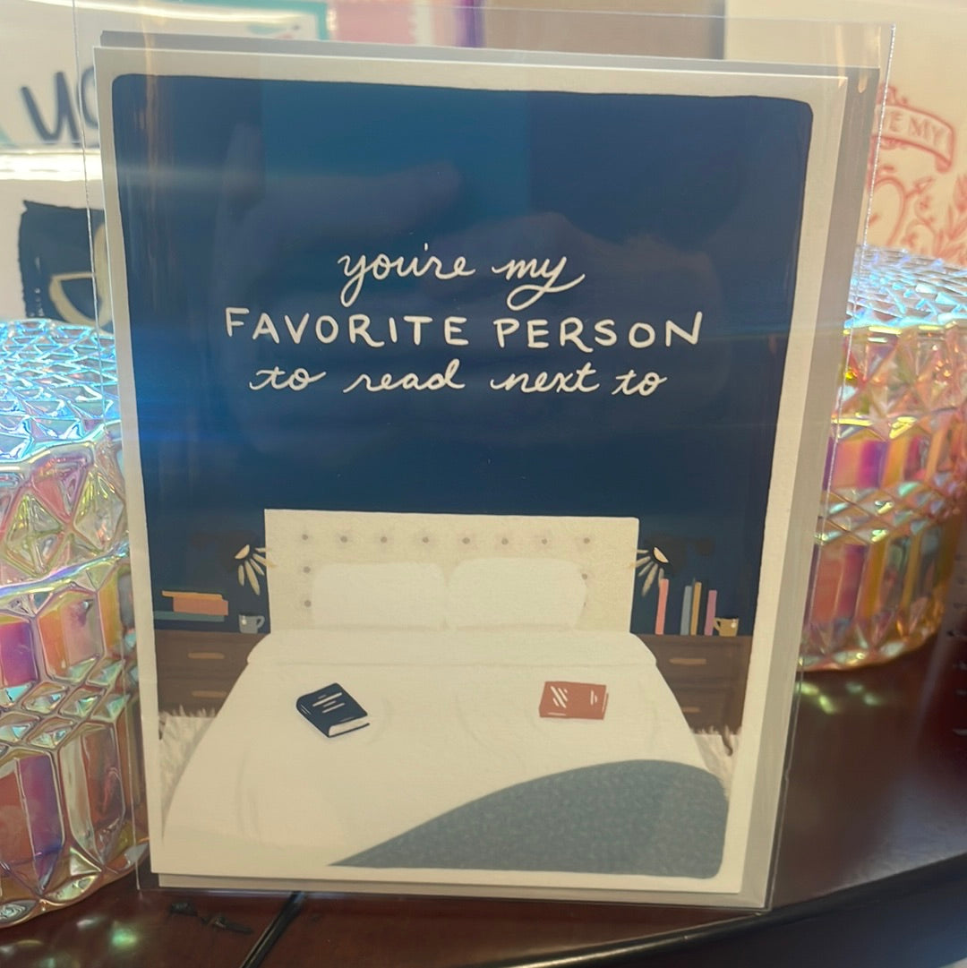 Favorite Person To Read Next to