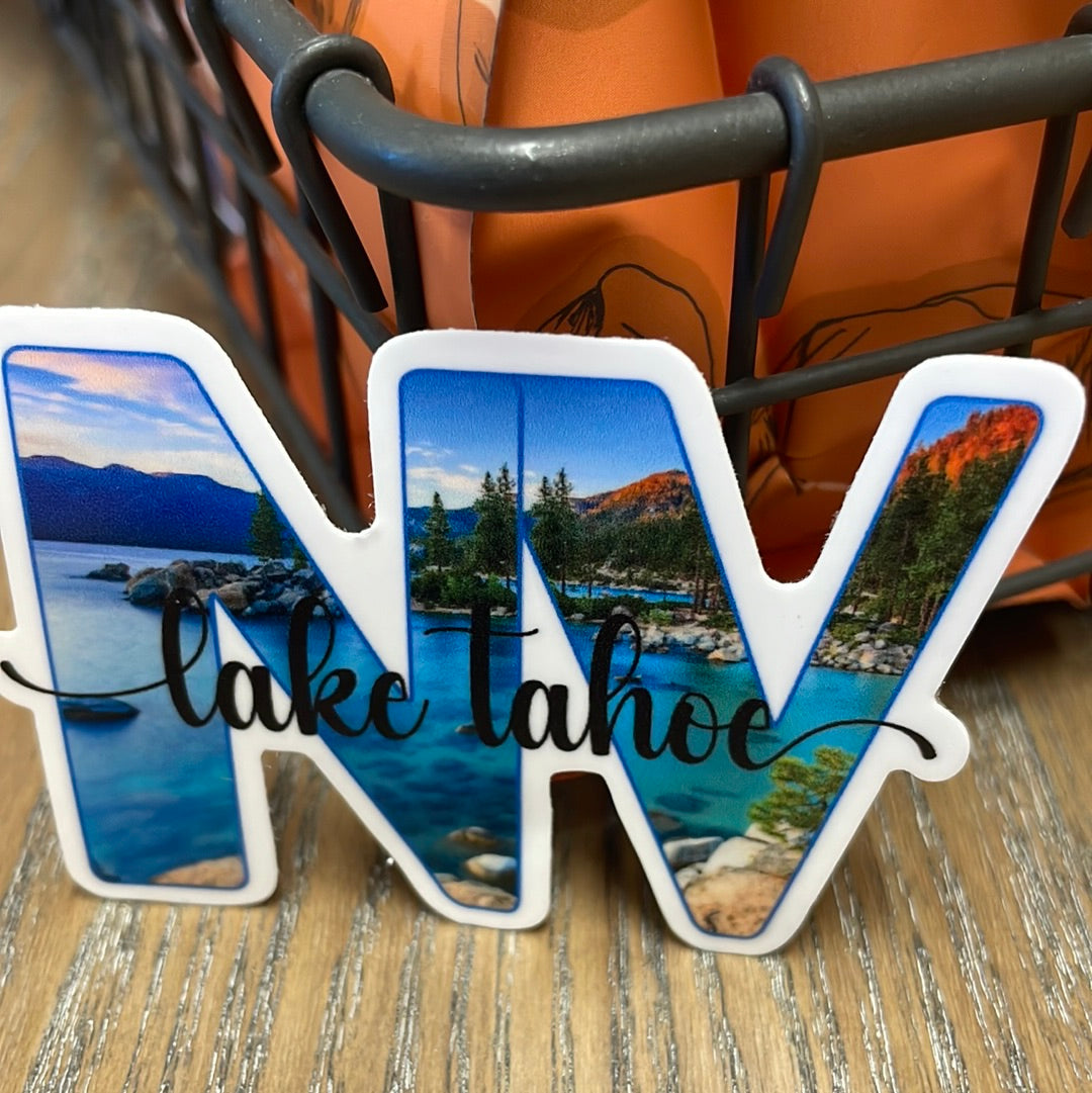Nevada Lake Tahoe Sticker