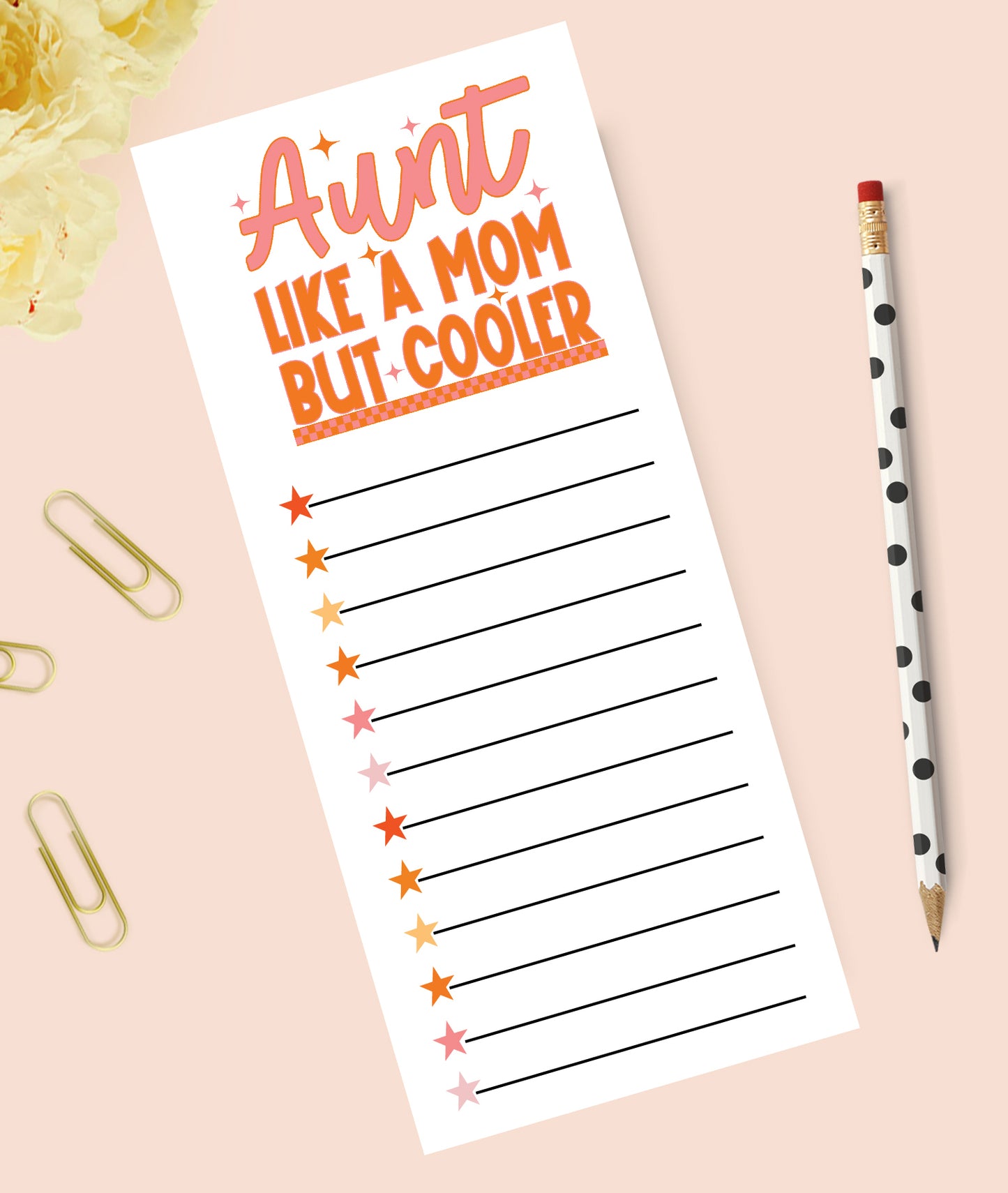 Cool Aunt Notepad