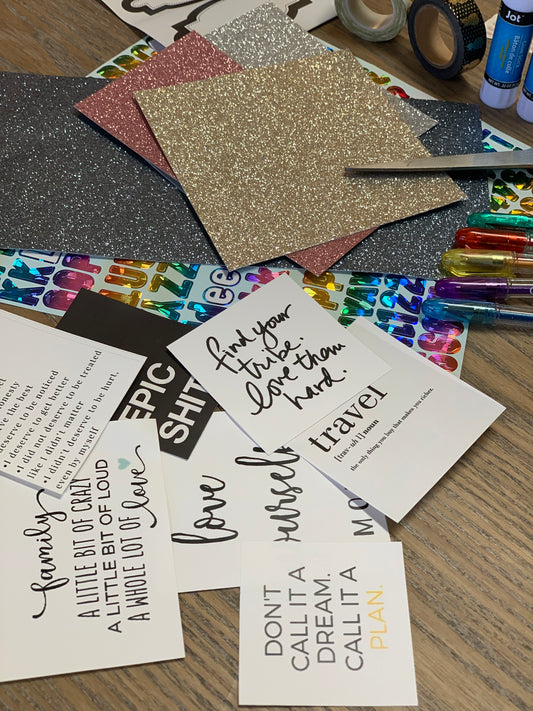 January 9th Vision Board