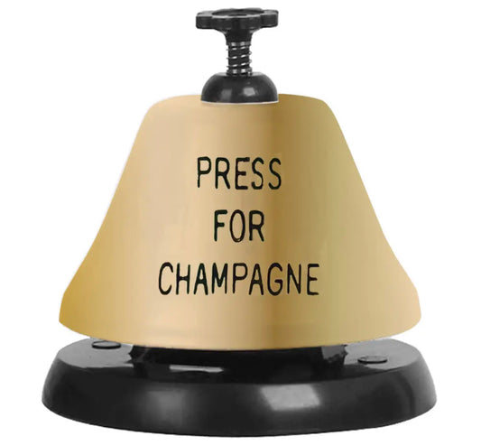 Press for champagne bell