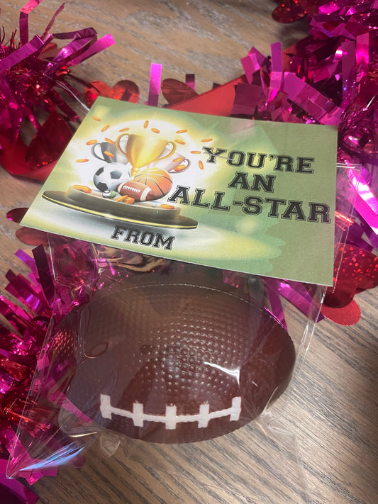 Sports Stress Ball Valentines