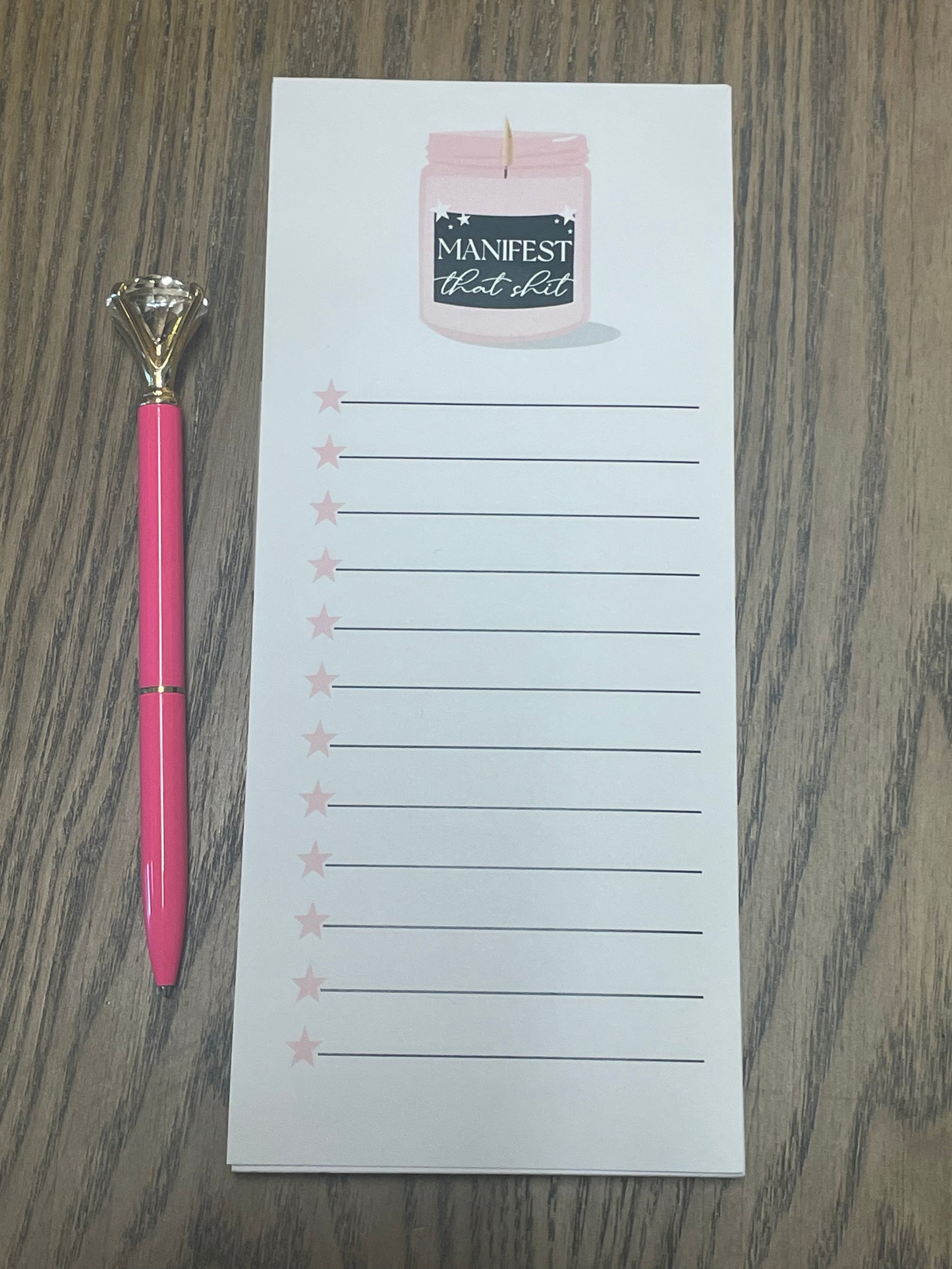 Manifest that sh!t notepad