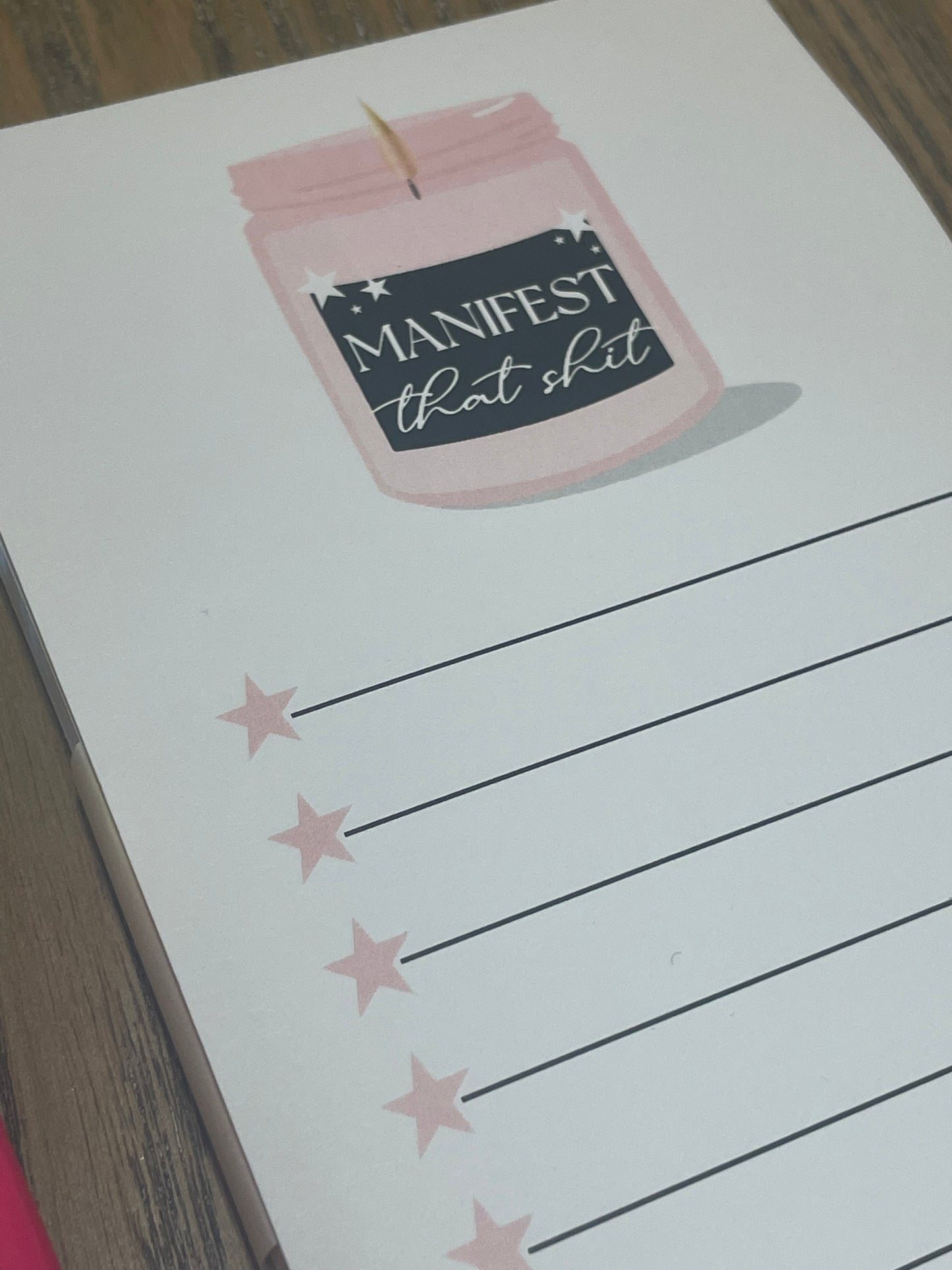 Manifest that sh!t notepad