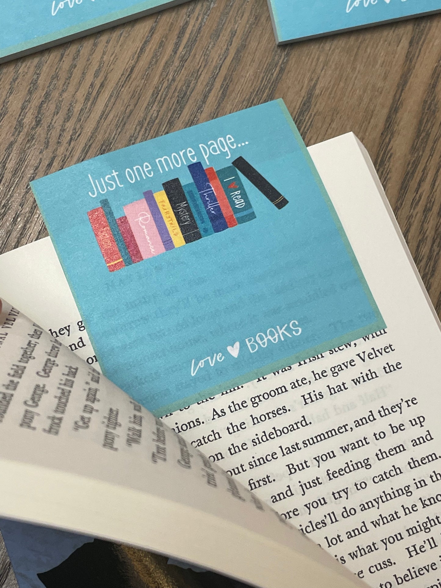 Just one more page sticky notes