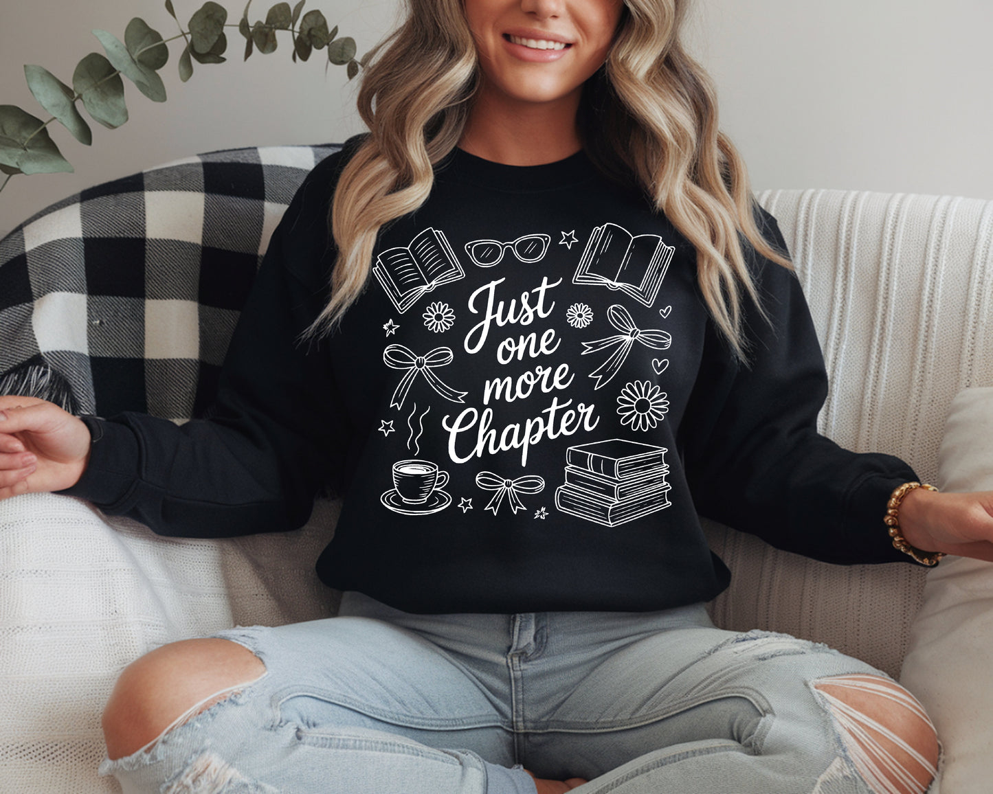 Just One More Chapter Sweatshirt