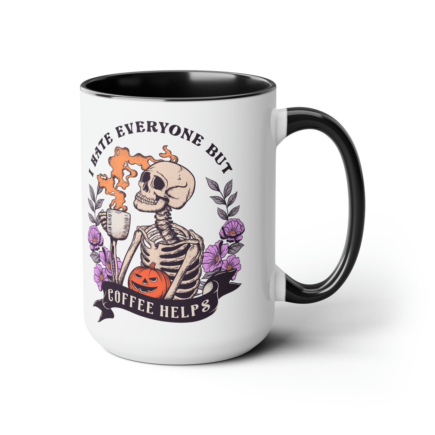 Skeleton Coffee Helps Mug