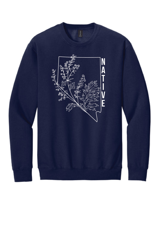 Nevada Native Blue Sagebrush Sweatshirt