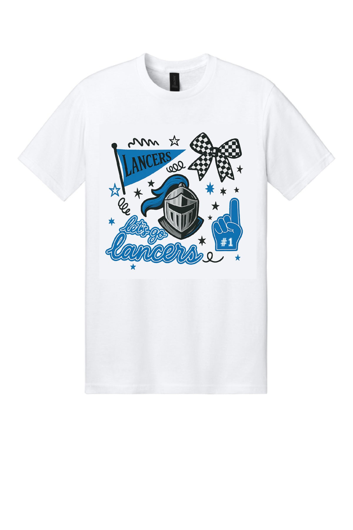 Let's Go Lancers White Shirt / Sweatshirt