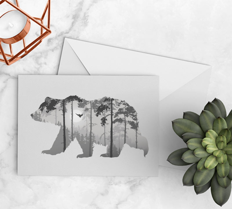 Forest Bear Notecards