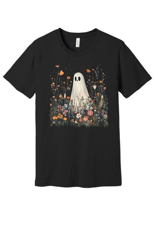 Ghost in Wildflowers Shirt + Sweatshirt