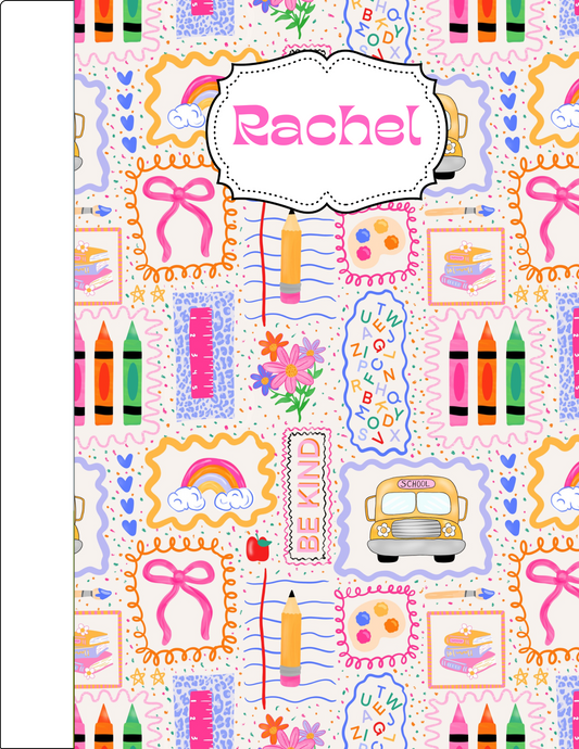 School Doodles Composition Notebook - Customized