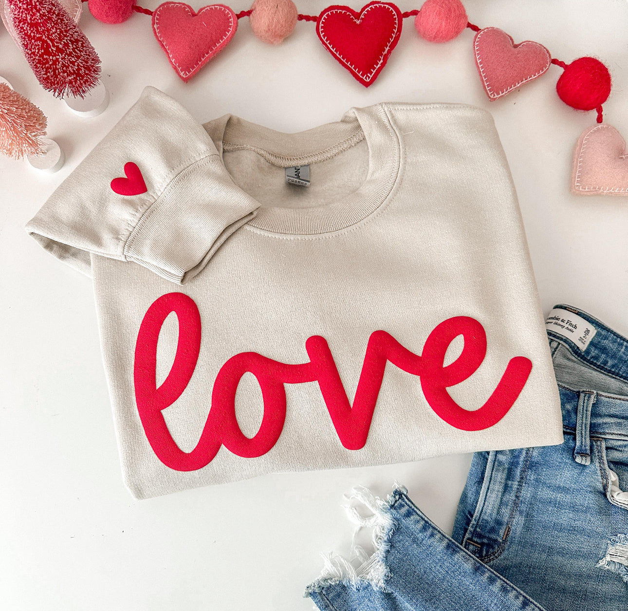 Love Puff Sweatshirt