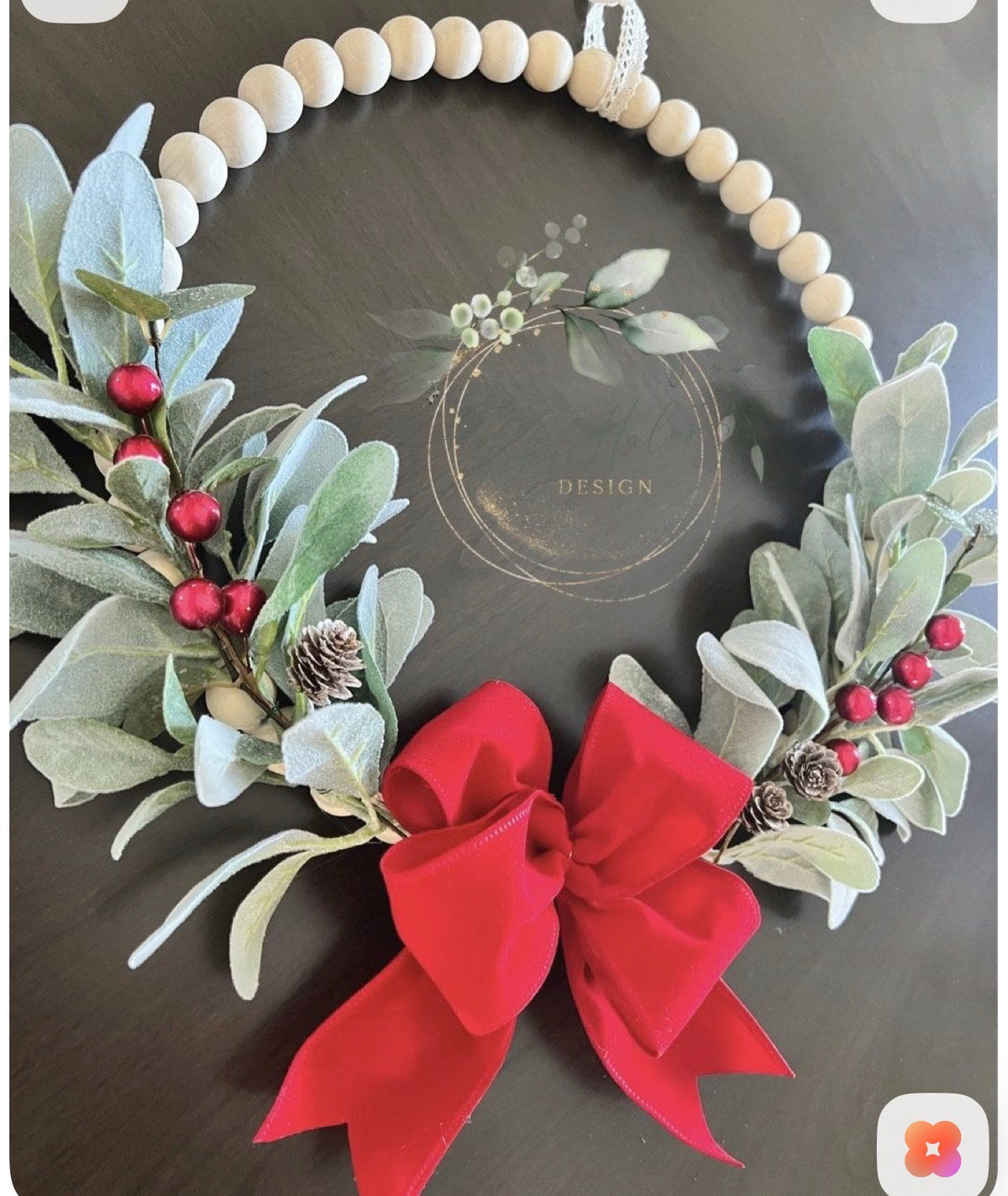 December 9th - Holiday Berry Wreath