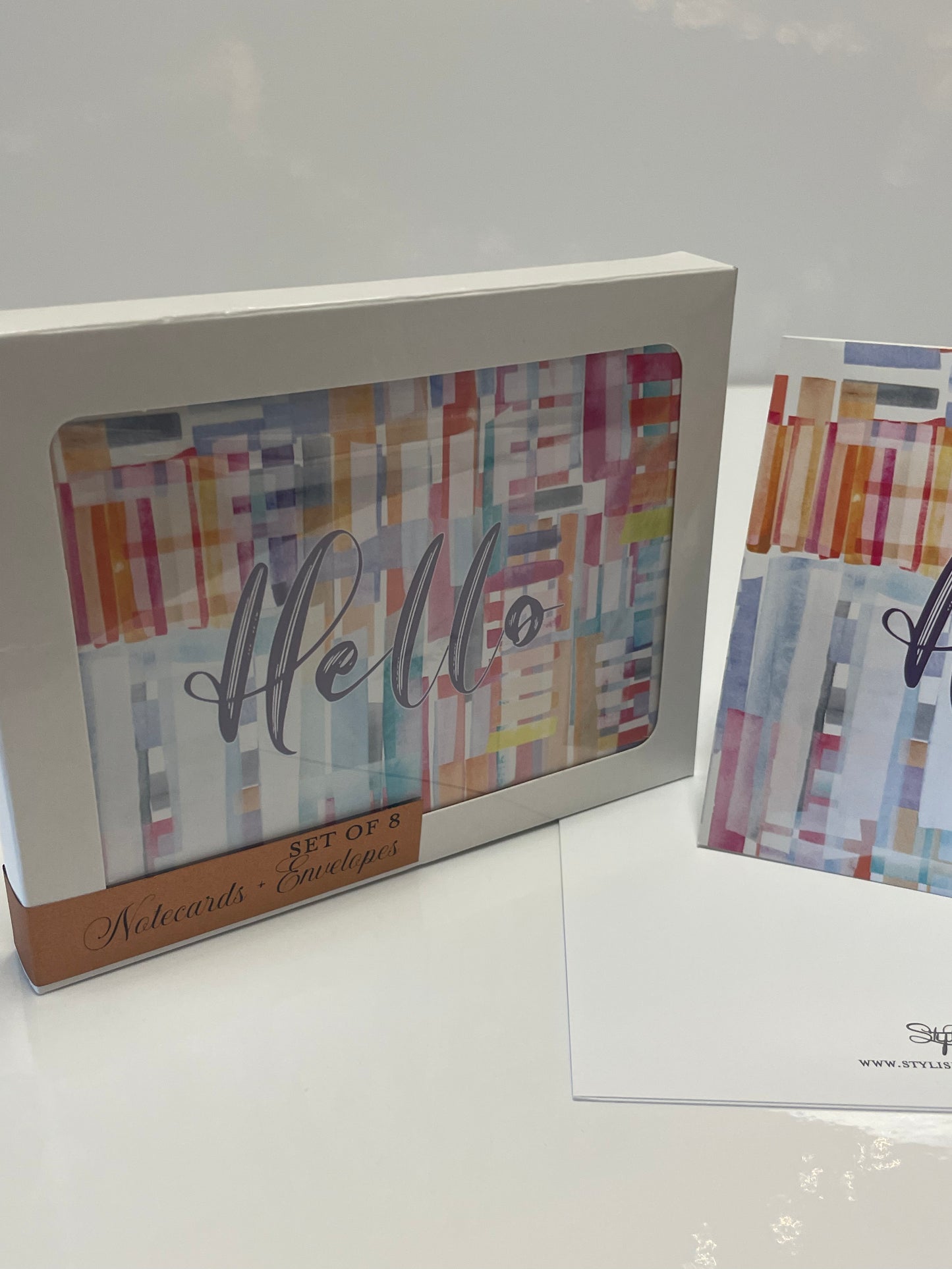 Colorful Hello Notecards