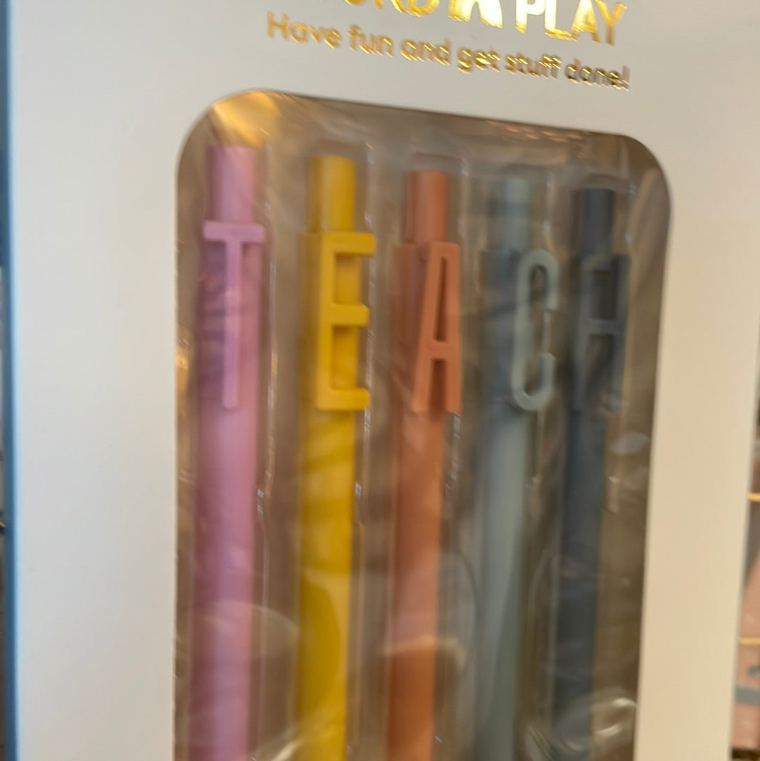 Teach Gel Pen Set
