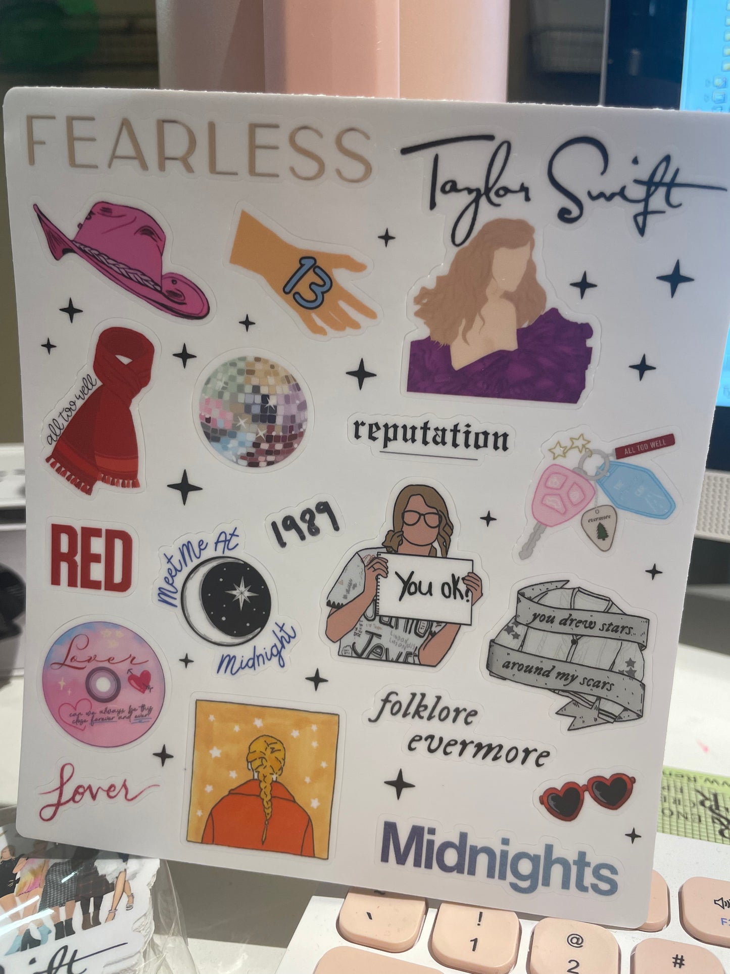TSwift Sticker Sheet
