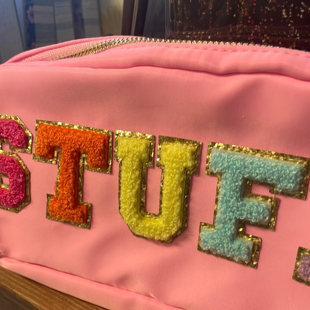 Pink Stuff varsity bag