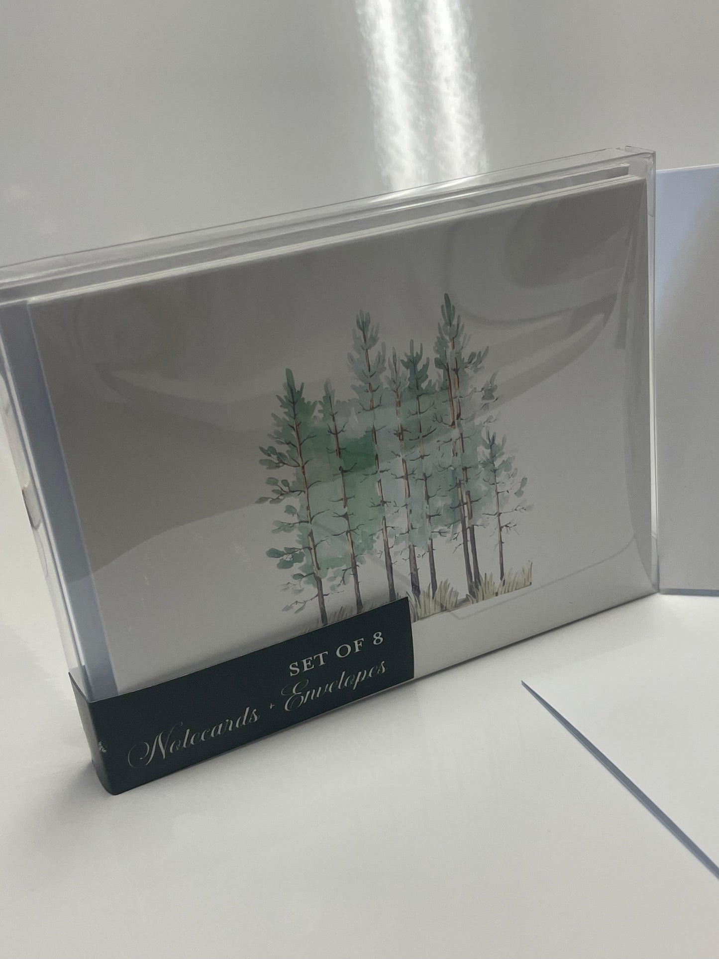 Watercolor Pine Tree Notecards