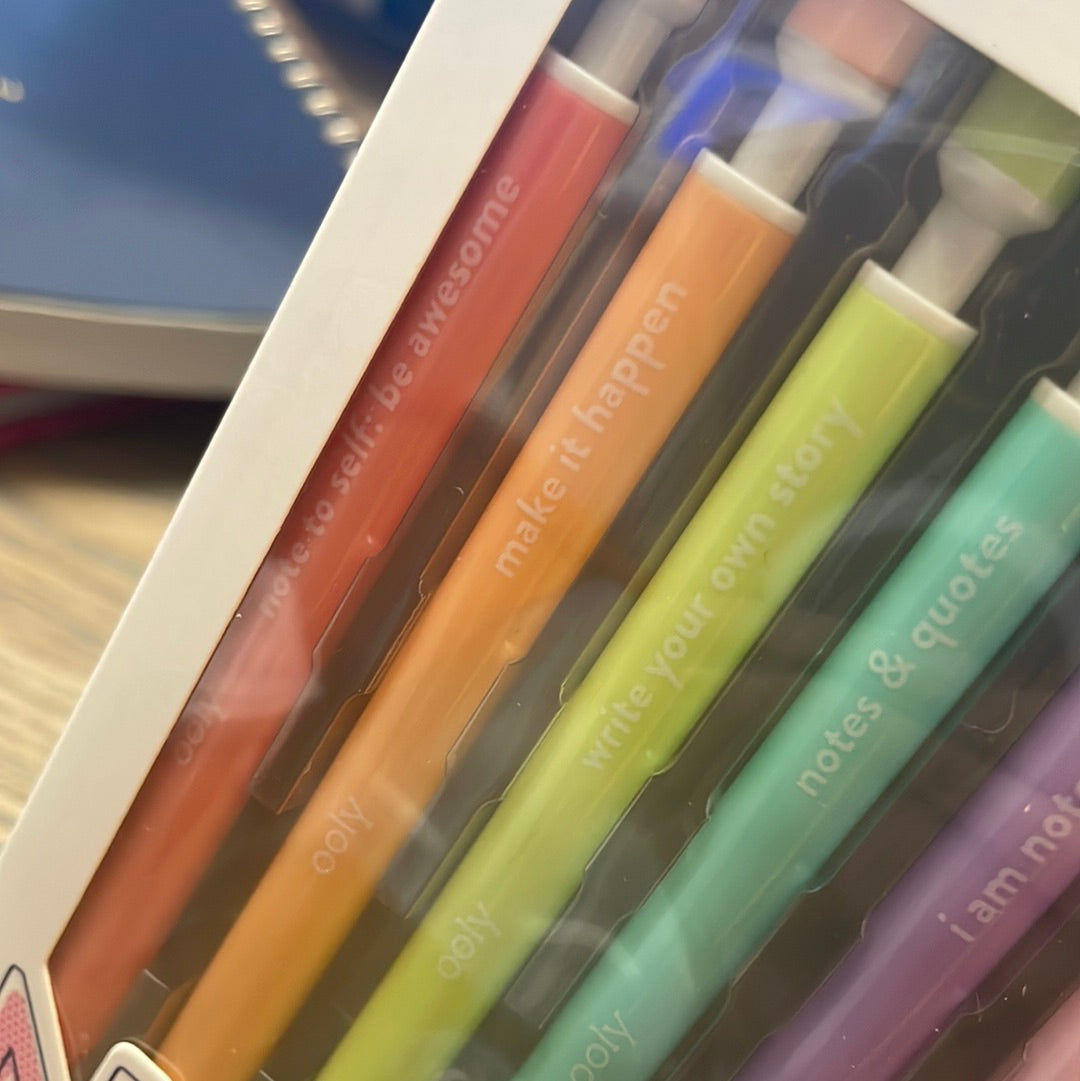 Motivational mechanical pencils