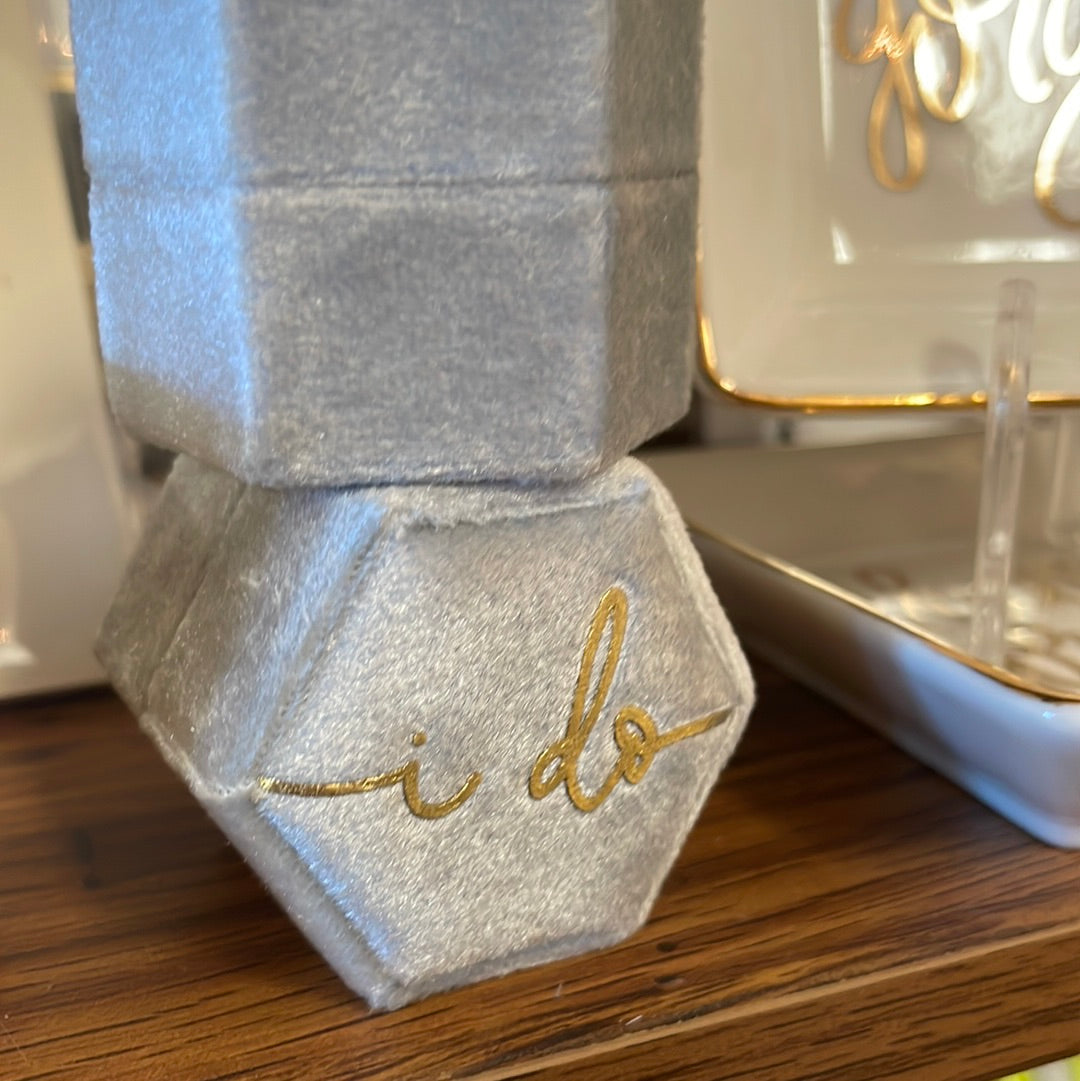 I Do Ring Box