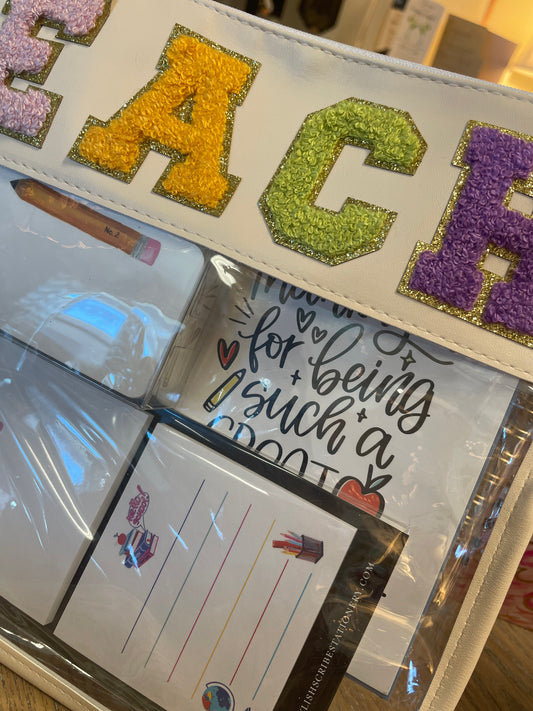 Teach Clear Pouch Gift Set