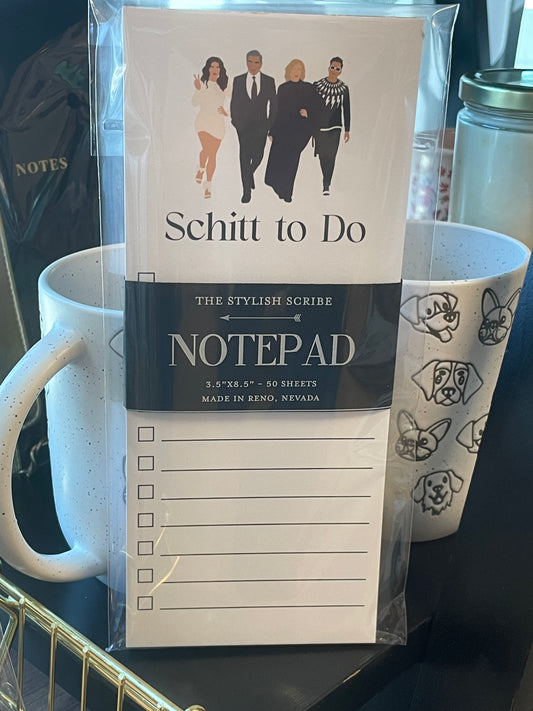 Schitt to Do Notepad