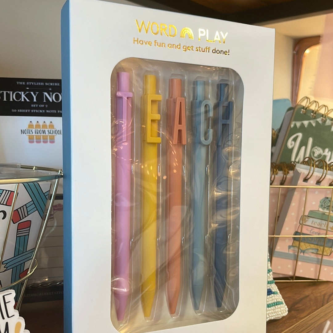 Teach Gel Pen Set