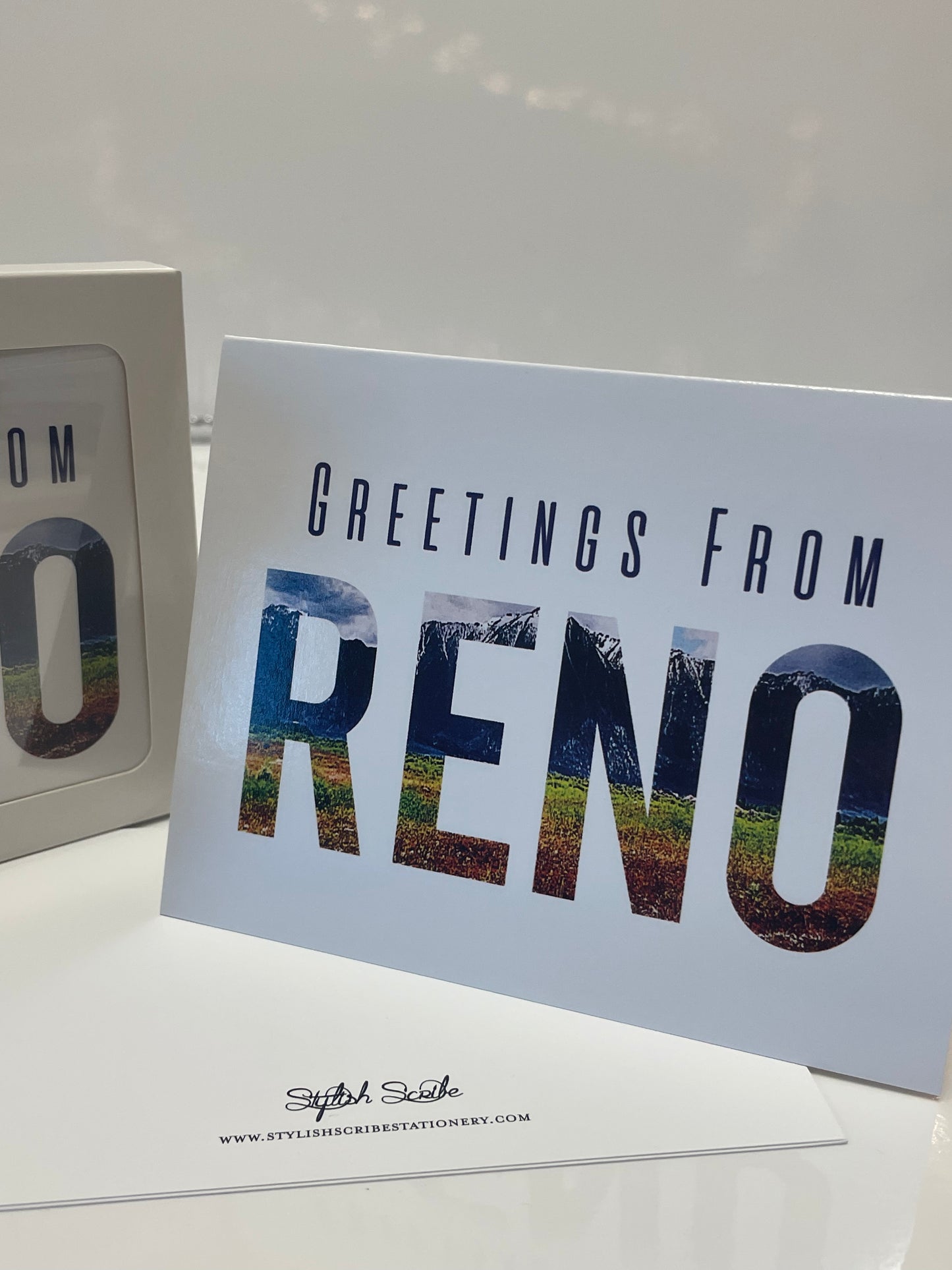 Greetings from Reno Notecards