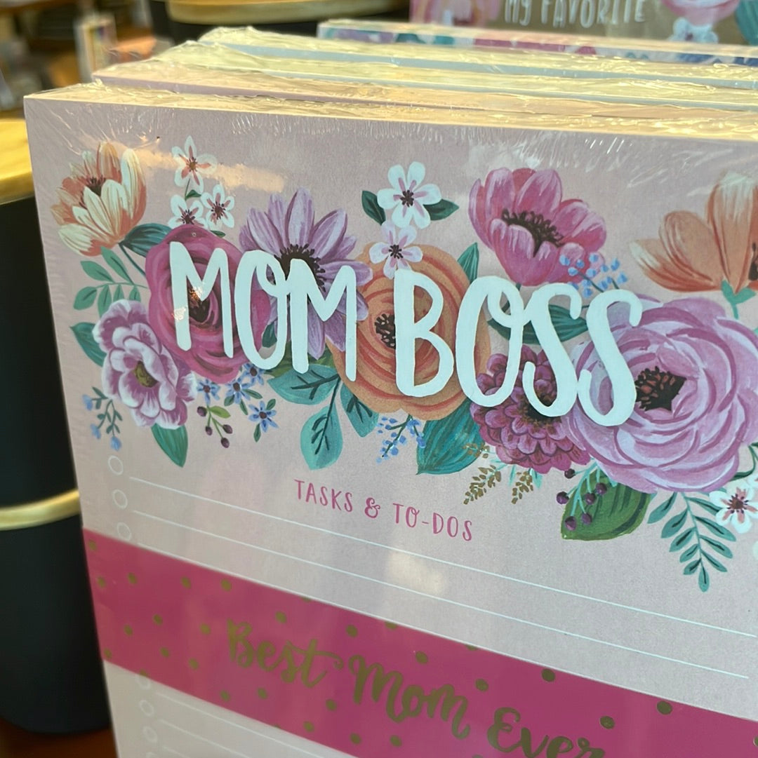 Mom Boss Notepad / Pen Set