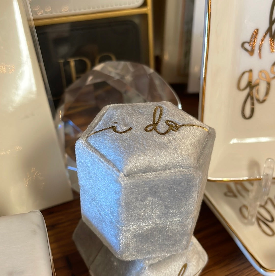 I Do Ring Box