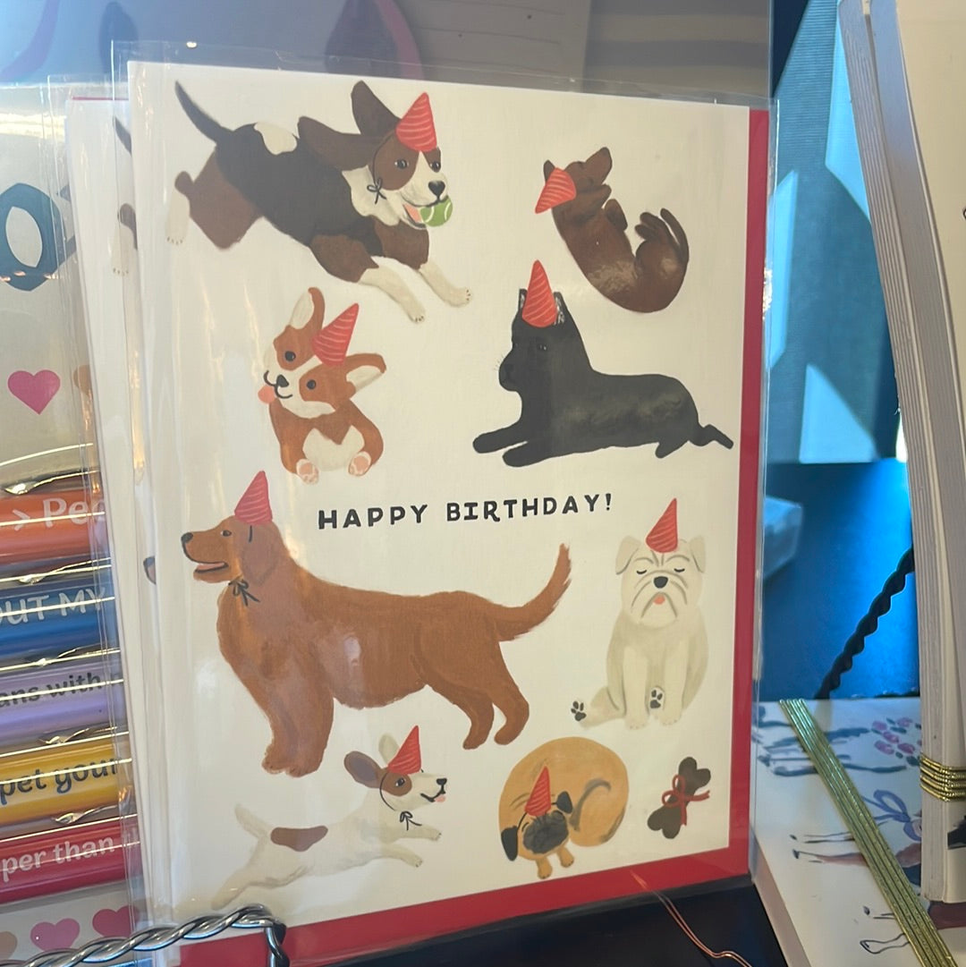 Dog Happy Birthday Card