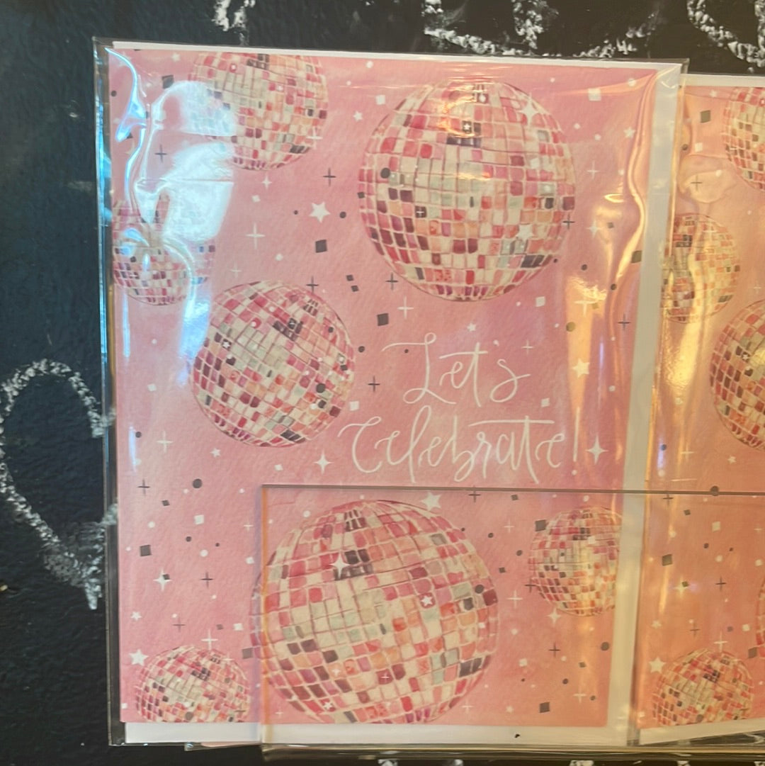 Celebrate Disco Card