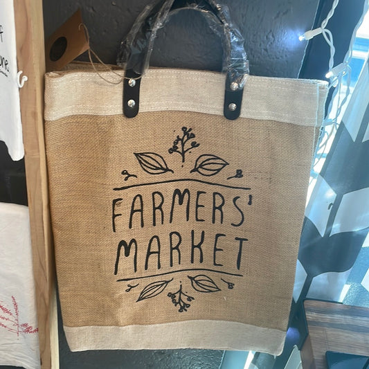 Jute Farmers Market Bag