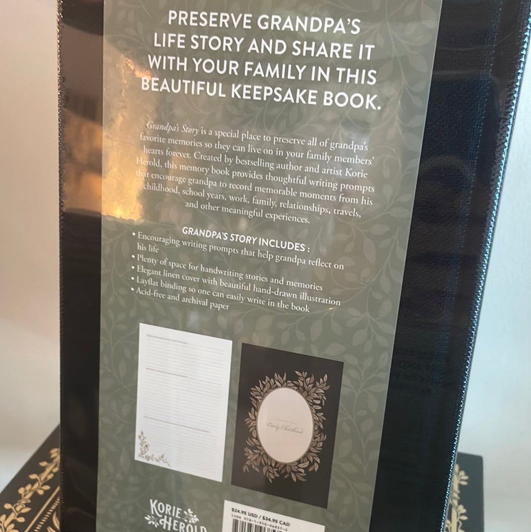 Grandpas story Journal