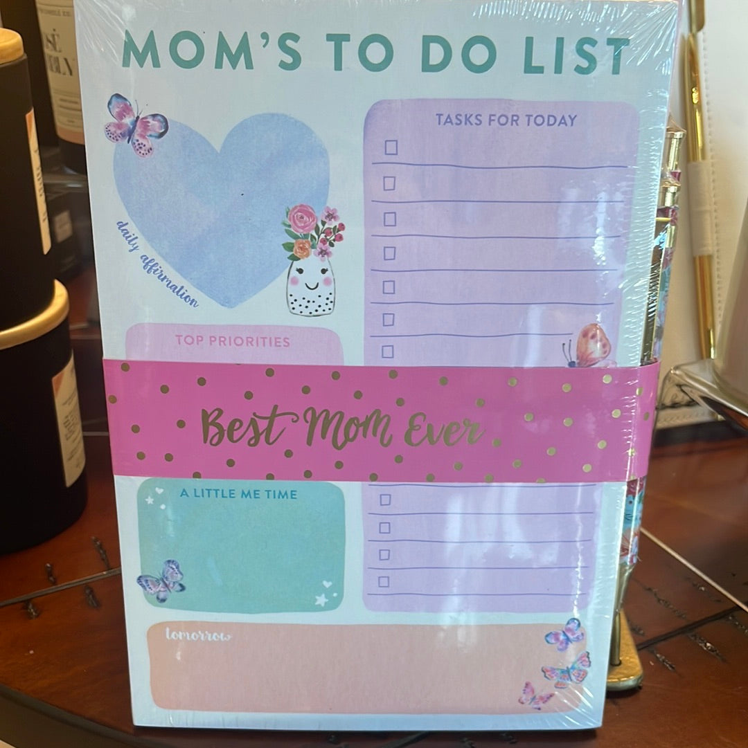 Moms to do list Notepad / Pen Set