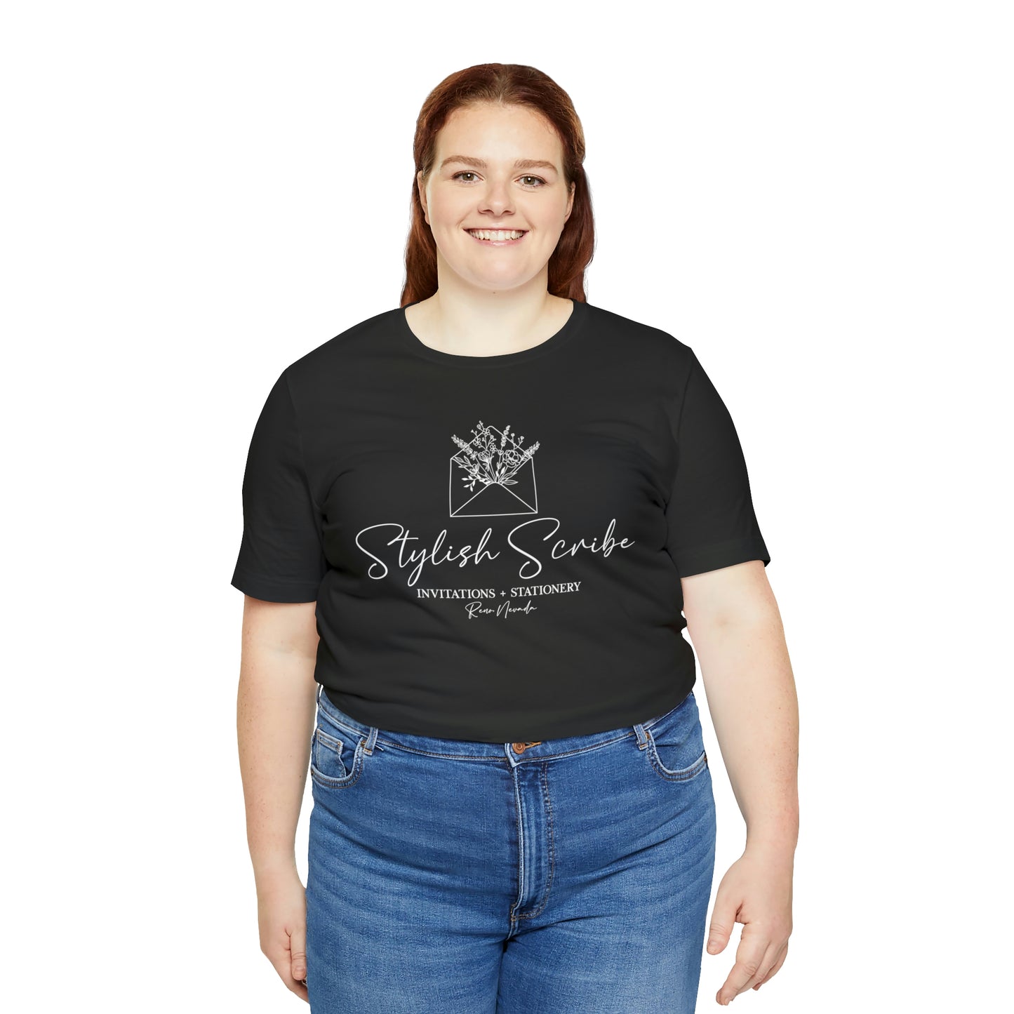 Stylish Scribe Black T-Shirt