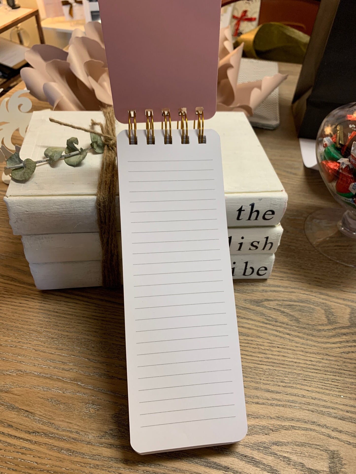 Polka Dot Jotter Notebook