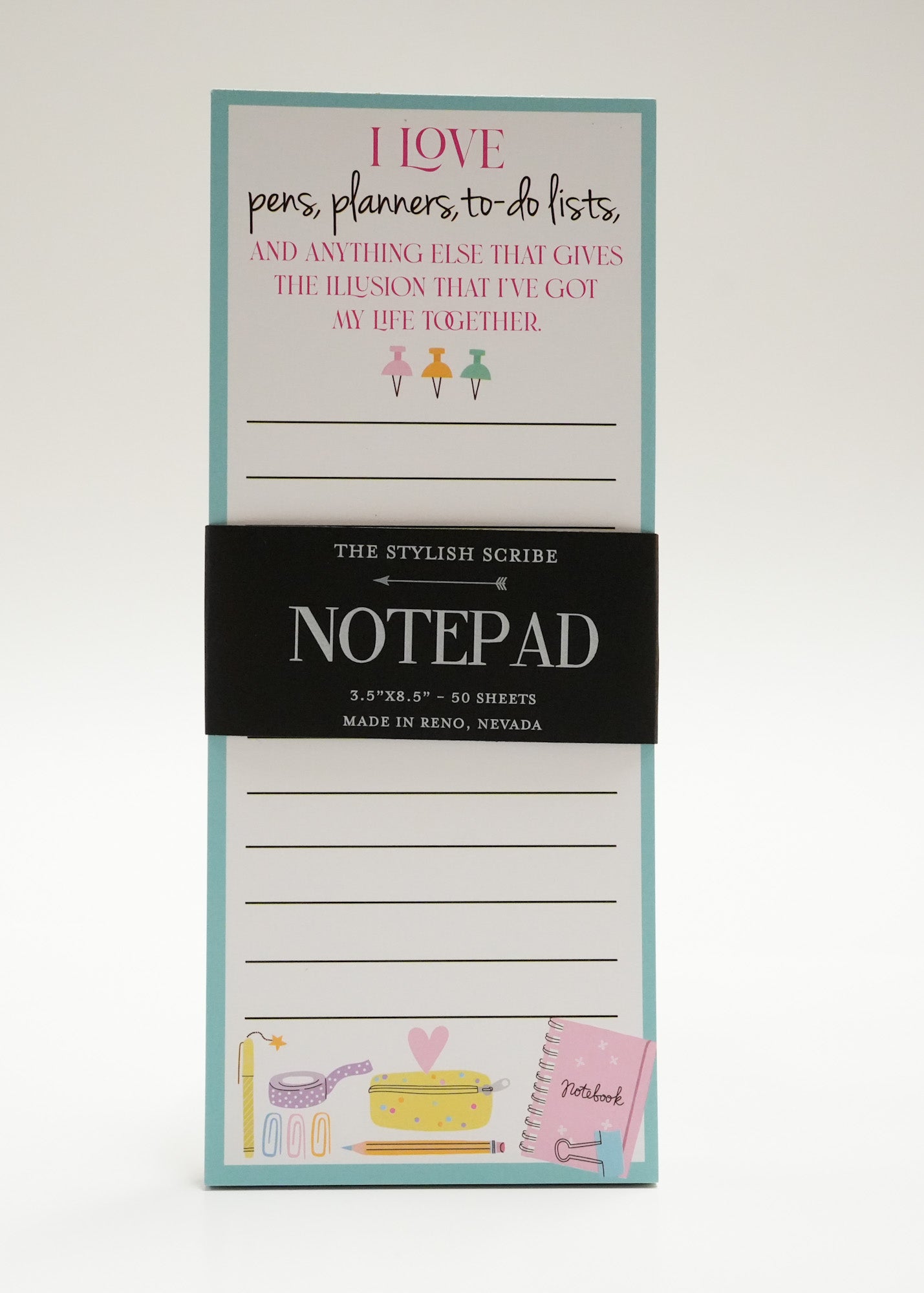 Stationery Lover Notepad