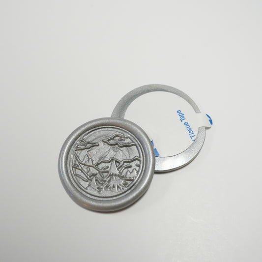 Mountain Wax Seal Stickers