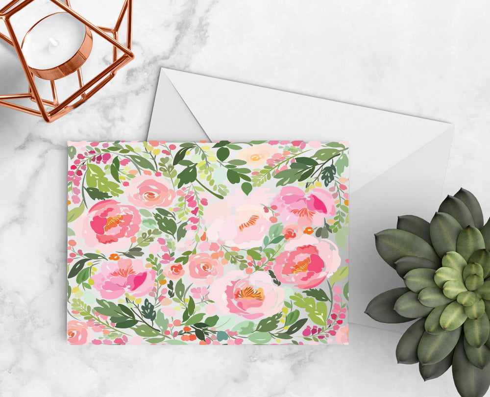 Floral Garden Notecards