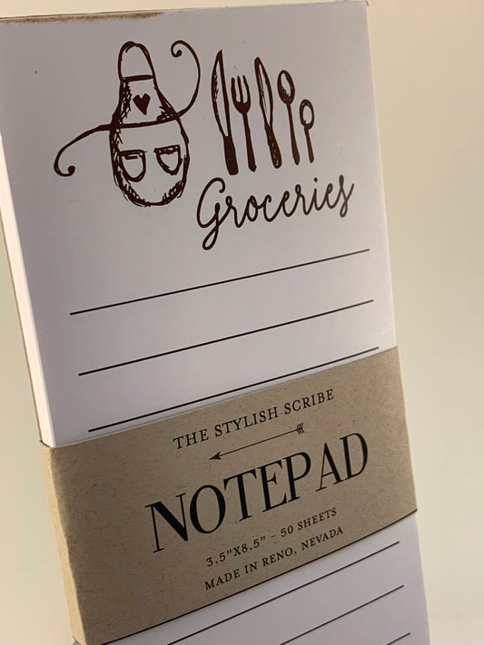 Grocery Magnet Notepad